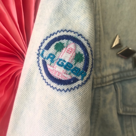 **Rare**Vintage 80’s L.A. Gear denim jacket! 💜 Offers welcomed! - Picture 3 of 10